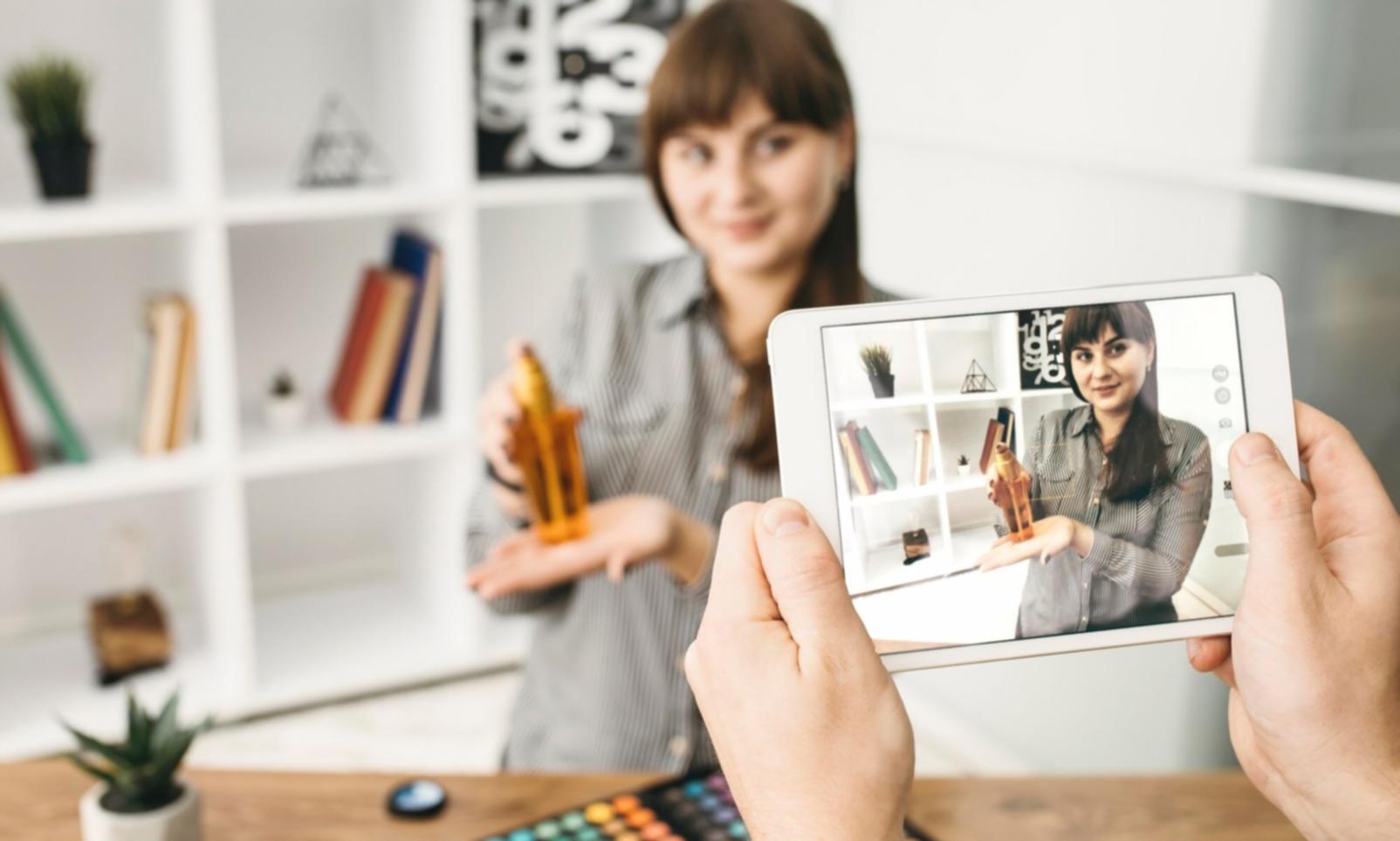 Business owner reviewing failed budget projections with consultant guidance